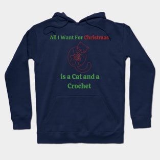 All I want for Christmas is a Cat and a Crochet Hoodie